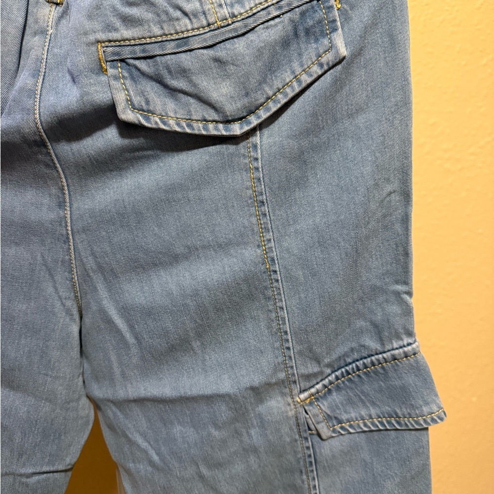 Sanctuary Denim Blue Cargo Joggers​ - Picture 10 of 15